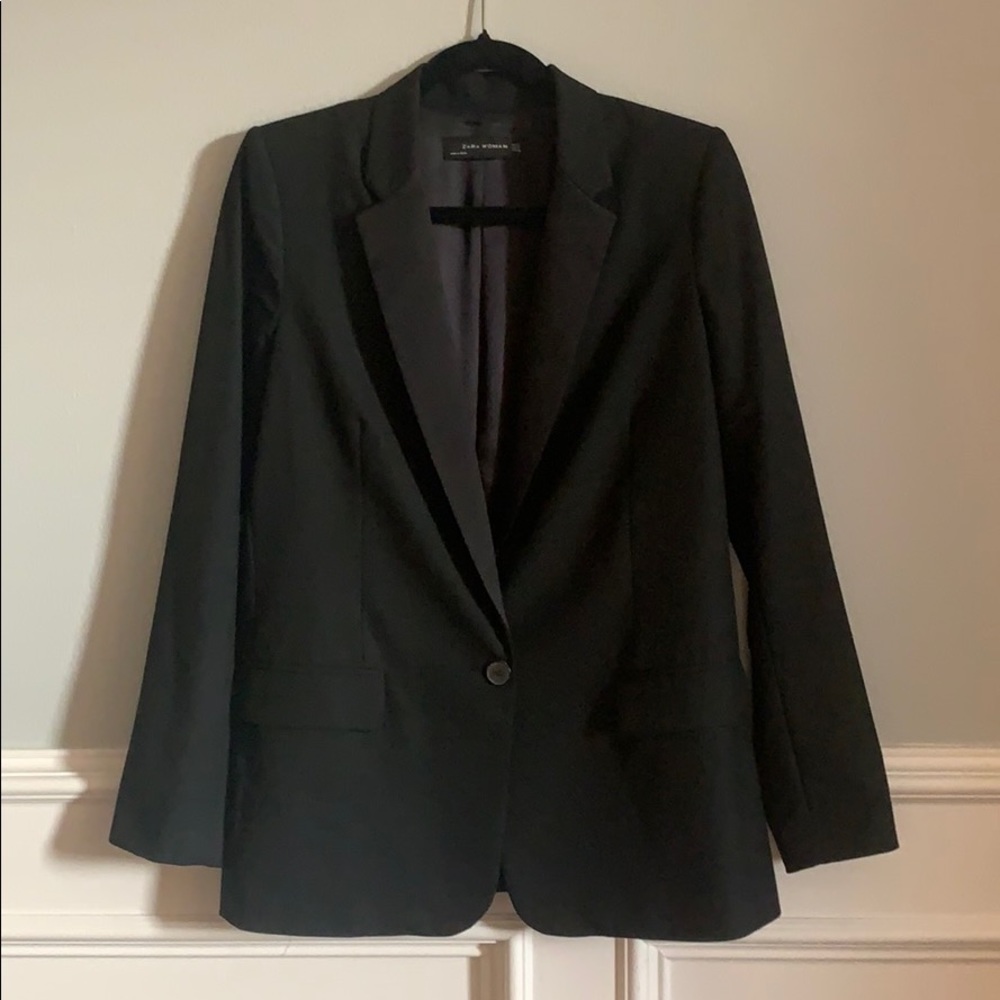 Zara Woman Tuxedo Jacket